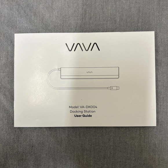 VAVA 12-in-1 Dual 4K USB-C Docking Station HDMI VA-DK004 (R2992) FS BnftsCharity - Picture 4 of 9